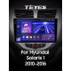 Android head unit Teyes CC3 4+32 Gb Hyundai Solaris 1 2010-2016 9" 2k