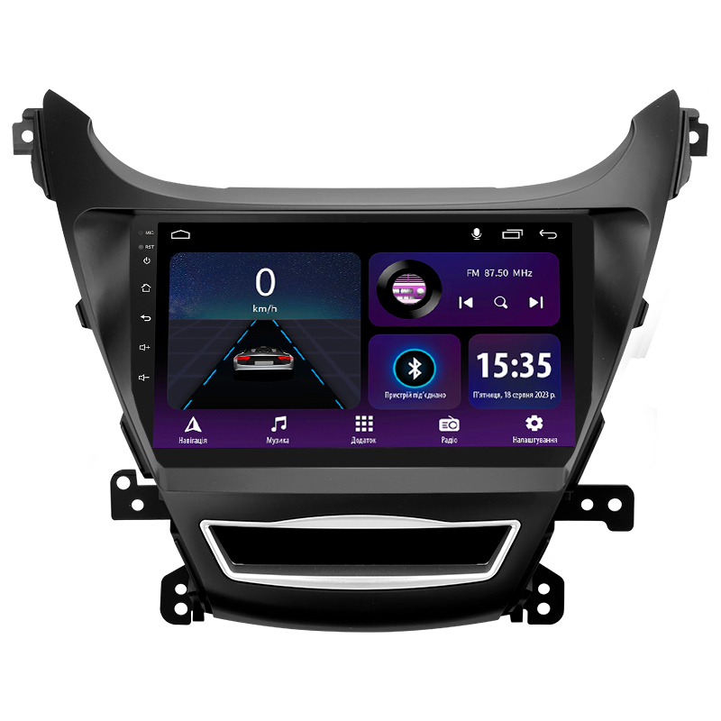 Android head unit SIGMA E9232 ANDROID 10 2+32 Gb Hyundai Elantra 5 JK GD MD UD 2010-2016 (F2) 9"