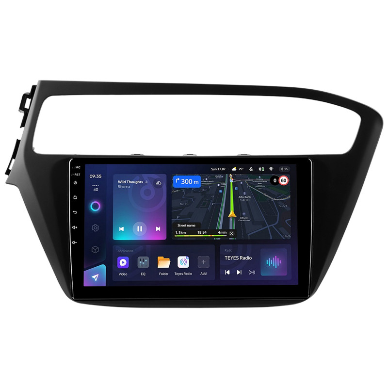 Android head unit Teyes CC3L 4+64 Gb Hyundai i20 2 GB 2018-2020 9"