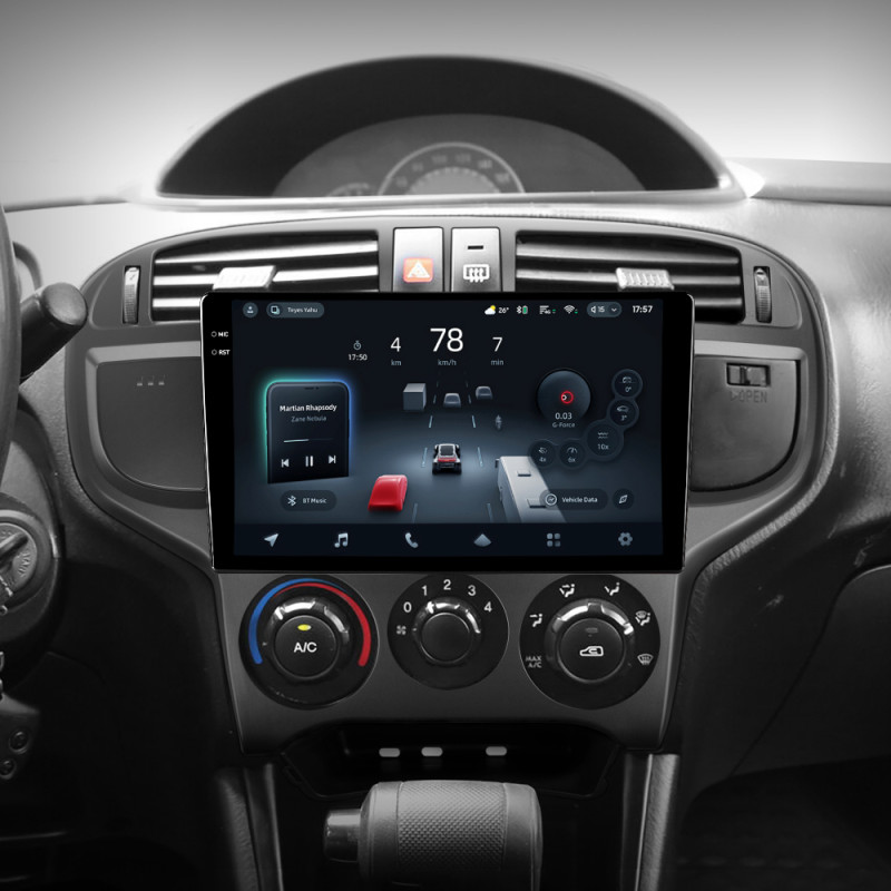 Android head unit Teyes CC4 Pro 12+256 Gb Hyundai Matrix 2001 - 2010 9" 2k