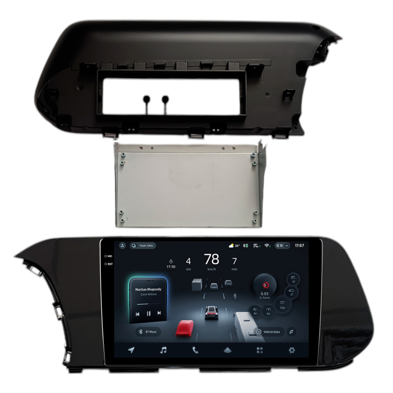 Android head unit Teyes CC4 Pro 8+128 Gb Hyundai i20 2021+ UV Black LHD 10" 2k