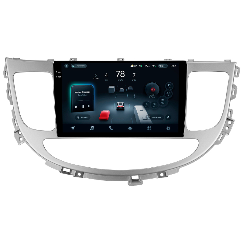 Android head unit Teyes CC4 Pro 8+128 Gb Hyundai Rohens Genesis (F1) 2008-2013 9" 2k (L1)