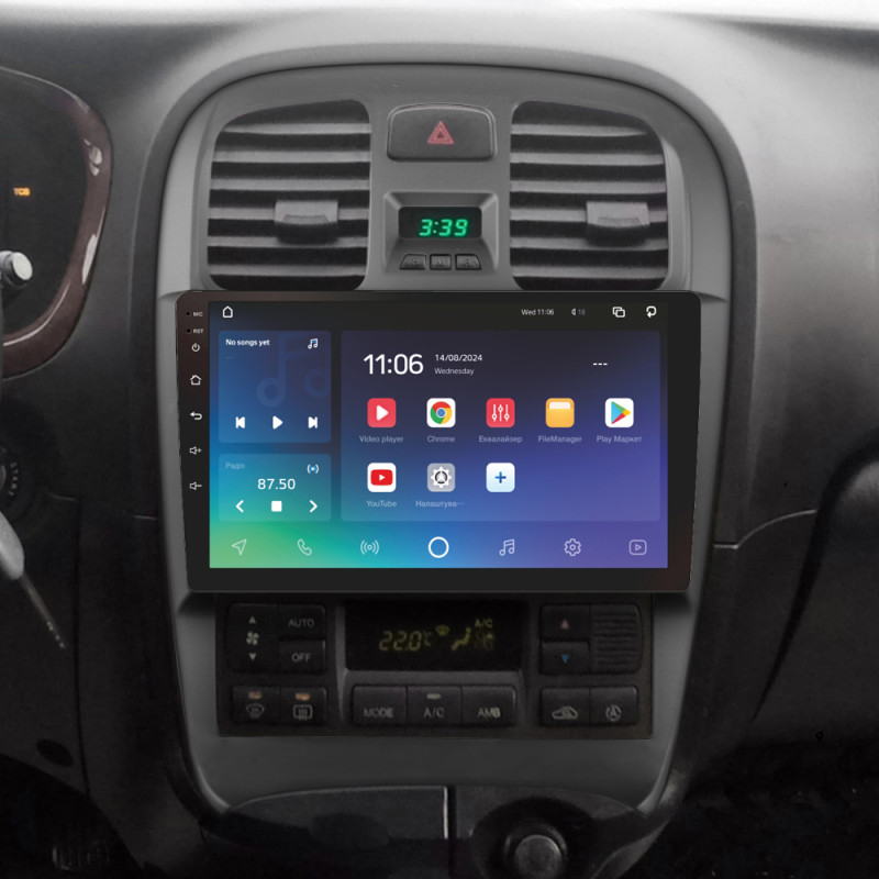 Android head unit SIGMA X9432 ANDROID 10 4+32 Gb 4G DSP Hyundai Sonata EF 2001-2012 9"