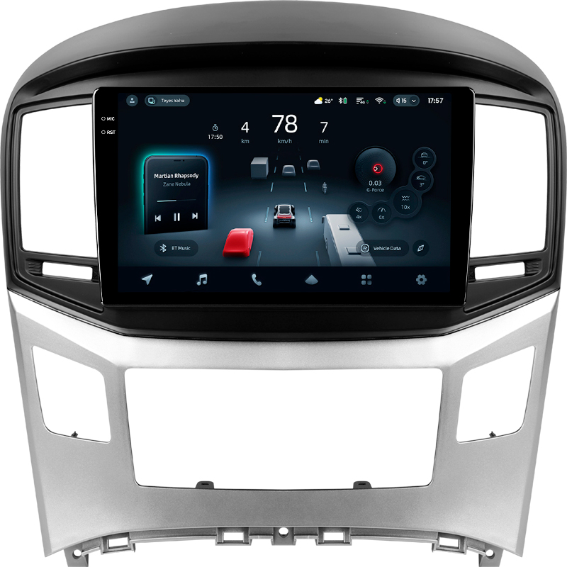 Android head unit Teyes CC4 Pro 12+256 Gb Hyundai H1 II 2 TQ 2015-2021 (F2) 9" 2k