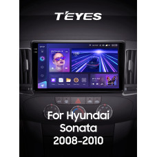 Android head unit Teyes CC3 4+32 Gb Hyundai Sonata NF 2008-2010 (F1) 9" 2k