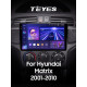 Android head unit Teyes CC3 4+64 Gb Hyundai Matrix 2001 - 2010 9" 2k