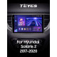 Android head unit Teyes CC3 6+128 Gb Hyundai Solaris 2 2017-2020 (B) 9" 2k