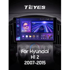 Android head unit Teyes CC3 6+128 Gb Hyundai H1 II 2 TQ 2007-2015 (F1) 9" 2k