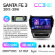 Stamm-Magnetola Teyes CC3 6+128 GB mit 360°-Rundumsichtkamera Hyundai Santa Fe 3 (2013–2016) (C) 9