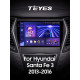 Android head unit Teyes CC3 4+32 Gb Hyundai Santa Fe 3 2013-2016 (A) 9" 2k