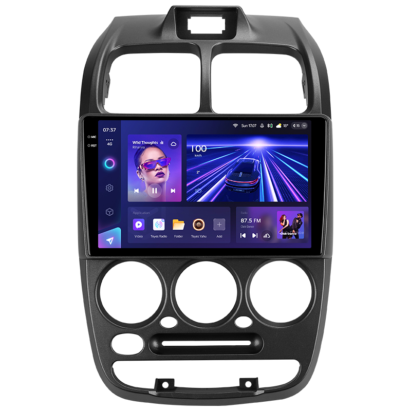 Android head unit Teyes CC3 6+128 Gb with 360° surround view° Hyundai Accent II 2 LC2 (F1) 1999-2012 9" 2k