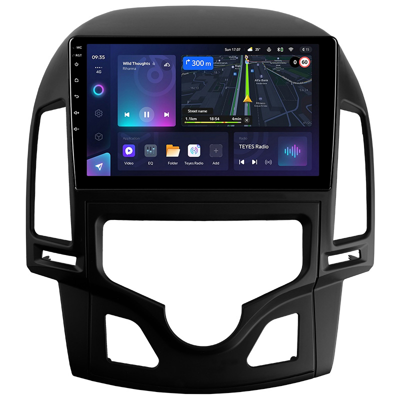 Android head unit Teyes CC3L 4+64 Gb Hyundai i30 1 FD 2007-2012 (F2) 9"