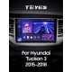 Android head unit Teyes CC3 6+128 Gb with 360° surround view° Hyundai Tucson 3 2015-2018 (A) 9" 2k
