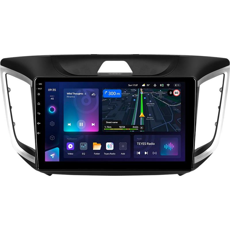 Magazynofon Teyes CC3L 4+64 GB Hyundai Creta IX25 2015–2019, 10