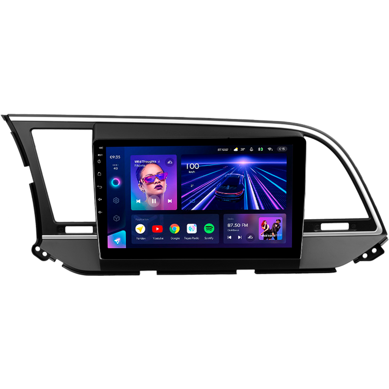 Android head unit Teyes CC3 4+32 Gb Hyundai Elantra 6 2016-2018 (A) 9"