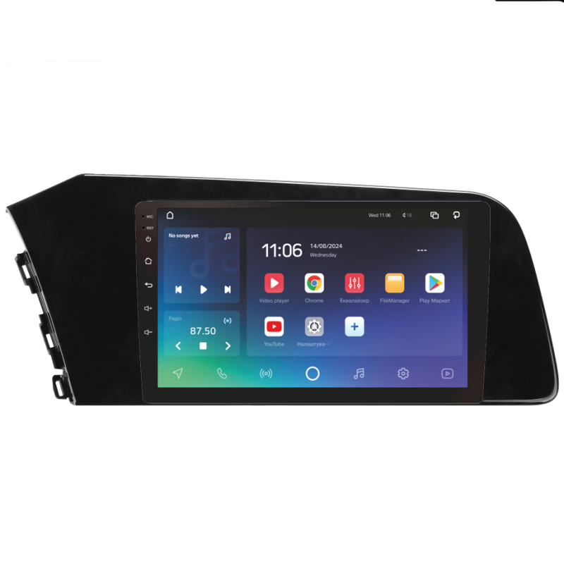 Android head unit SIGMA X9432 ANDROID 10 4+32 Gb 4G DSP Hyundai Elantra VII CN7 (ZYJ) 2020-2021 9"