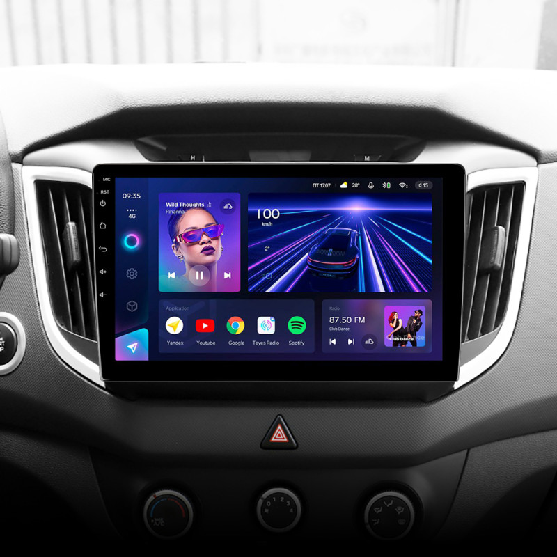 Stacja głośnikowa Teyes CC3 4+32 GB Hyundai Creta IX25 2015–2019 10