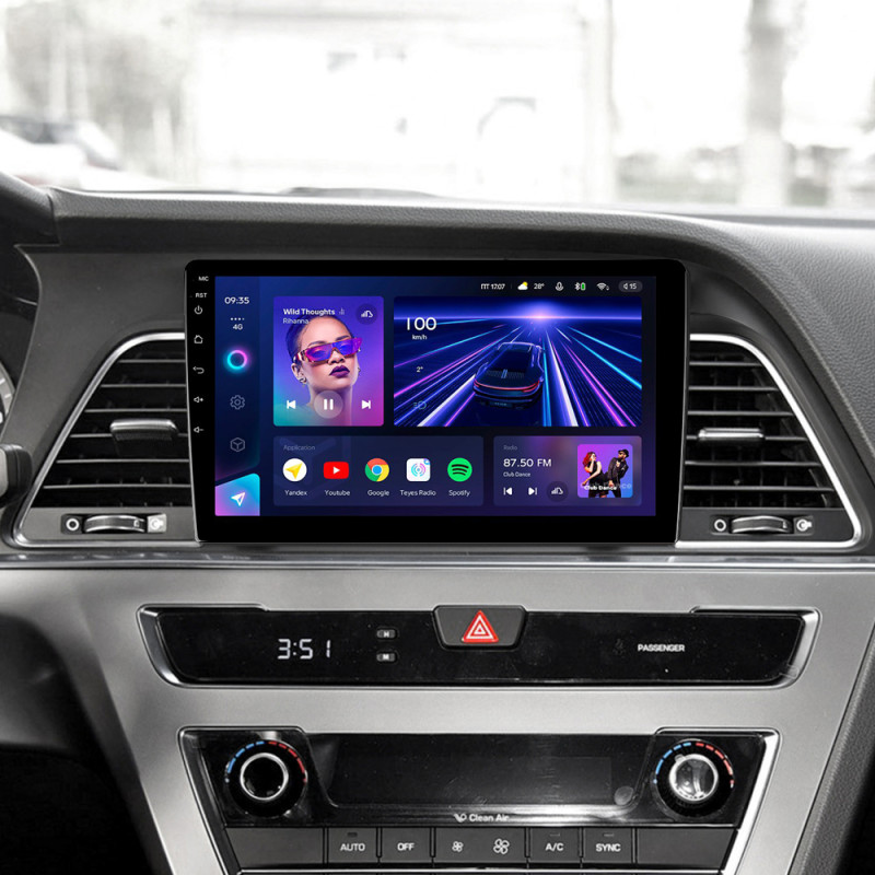 Android head unit Teyes CC3 4+32 Gb Hyundai Sonata 7 LF 2014-2017 (B) 9"