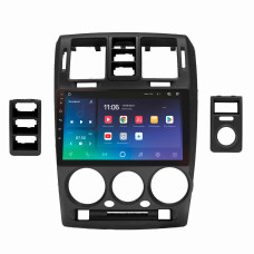 Android head unit SIGMA X9464 ANDROID 10 4+64 Gb 4G DSP Hyundai GETZ 1 2002-2011 LHD BLACK 9"