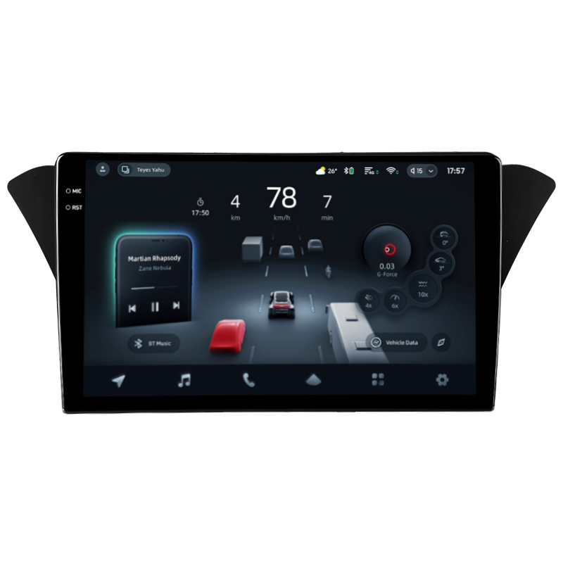 Android head unit Teyes CC4 Pro 8+128 Gb Hyundai Rohens Coupe (F3) 2012 9" 2k (L3)