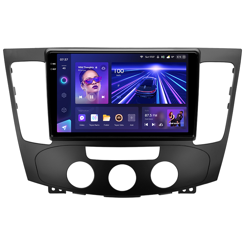 Android head unit Teyes CC3 4+32 Gb Hyundai Sonata NF 2008-2010 (F1) 9" 2k