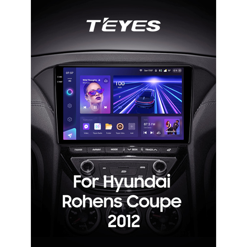 Magazynofon Teyes CC3 4+32 GB Hyundai Rohens Coupe (F3) 2012, 9