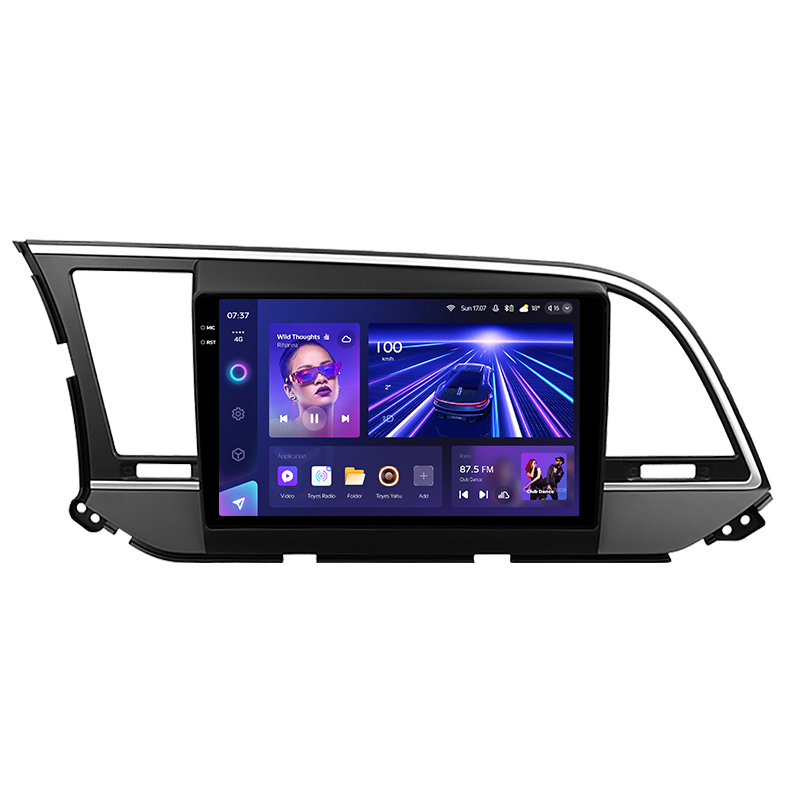 Android head unit Teyes CC3 4+64 Gb Hyundai Elantra 6 2016-2018 (B) 9" 2k