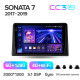 Android head unit Teyes CC3 6+128 Gb with 360° surround view° Hyundai Sonata 7 LF 2017-2019 9" 2k