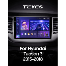 Android head unit Teyes CC3 4+32 Gb Hyundai Tucson 3 2015-2018 (A) 9" 2k