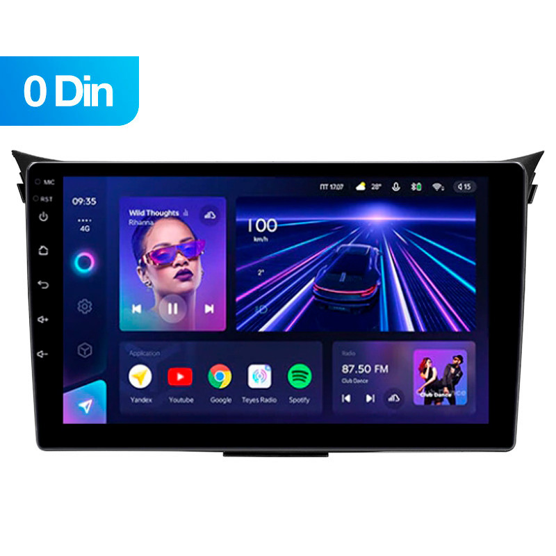 Estéreo de fábrica Teyes CC3 4+64 GB Hyundai i30 2 GD (2 DIN) 2011–2017 9