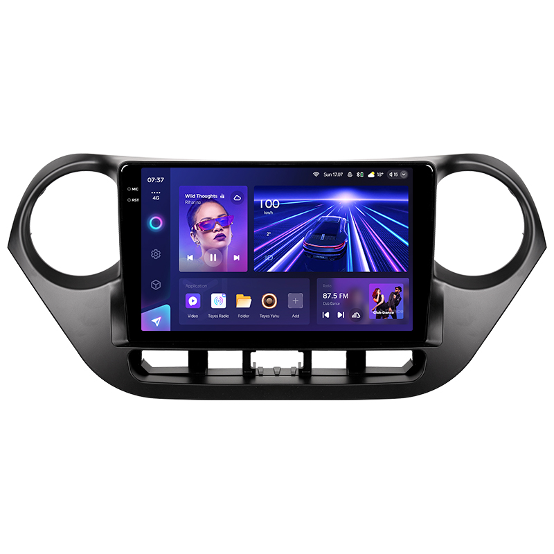 Android head unit Teyes CC3 6+128 Gb with 360° surround view° Hyundai i10 2013-2016 9" 2k (L1)