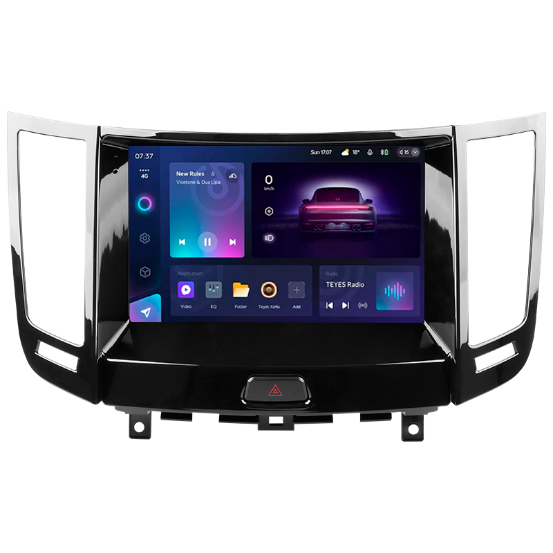 Android head unit Teyes CC3 6+128 Gb with 360° surround view° Infiniti FX35 2 FX37 2 2009-2013 QX70 2 2013-2017 (A) 9" 2k (L3)