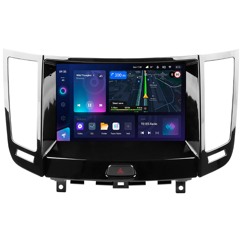 Android head unit Teyes CC3L 4+32 Gb Infiniti FX35 2 2009-2013 (B) 9" (L3)