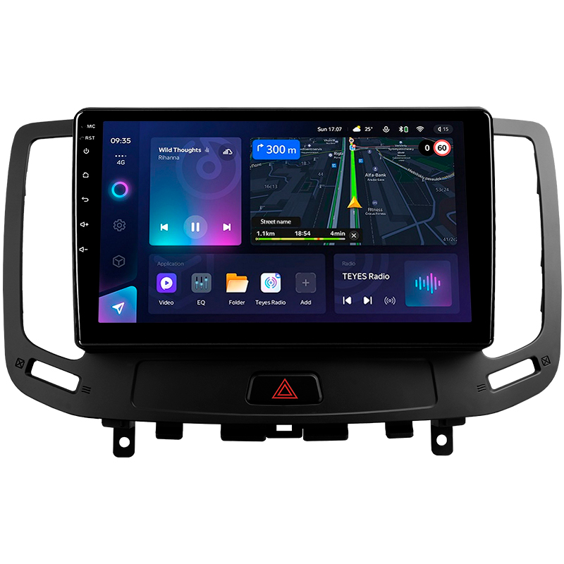 Android head unit Teyes CC3L 4+64 Gb Infiniti G4 G25 G35 G37 2006-2013 9" (L3)