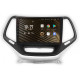 Android head unit SIGMA S10432 ANDROID 10 4+32 Gb 4G DSP Jeep Cherokee 5 KL 2014-2018 silver 10"