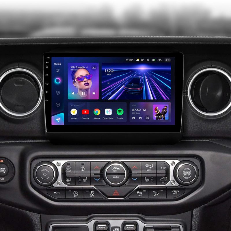 Štátní magnetofon Teyes CC3 4+32 GB Jeep Wrangler 4 JL 2018–2019 9