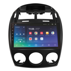 Android head unit SIGMA X9464 ANDROID 10 4+64 Gb 4G DSP Kia Cerato 1 LD 2005-2006 Manual Black 9"