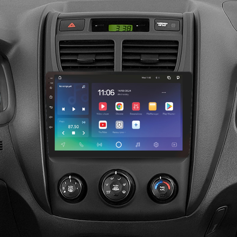 Android head unit SIGMA PRO 9432 ANDROID 10 4+32 Gb 4G DSP Kia Sportage 2 2007-2009 9"