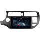 Android head unit Teyes CC4 Pro 8+128 Gb Kia RIO 4 K3 2011-2015 9" 2k