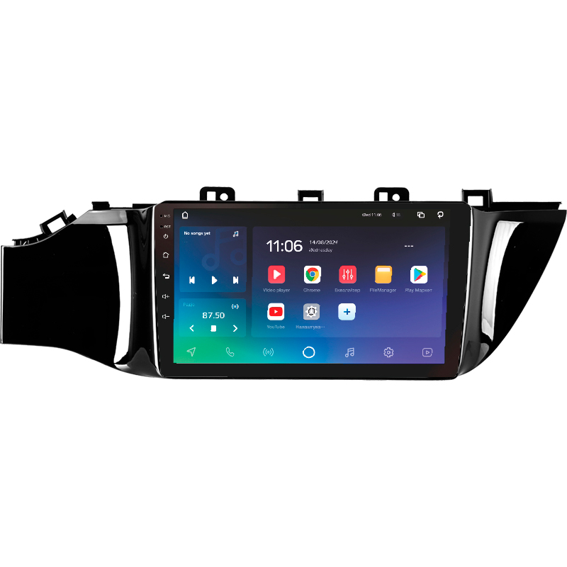 Android head unit SIGMA X9432 ANDROID 10 4+32 Gb 4G DSP Kia RIO 4 2016-2020 (A) 9"
