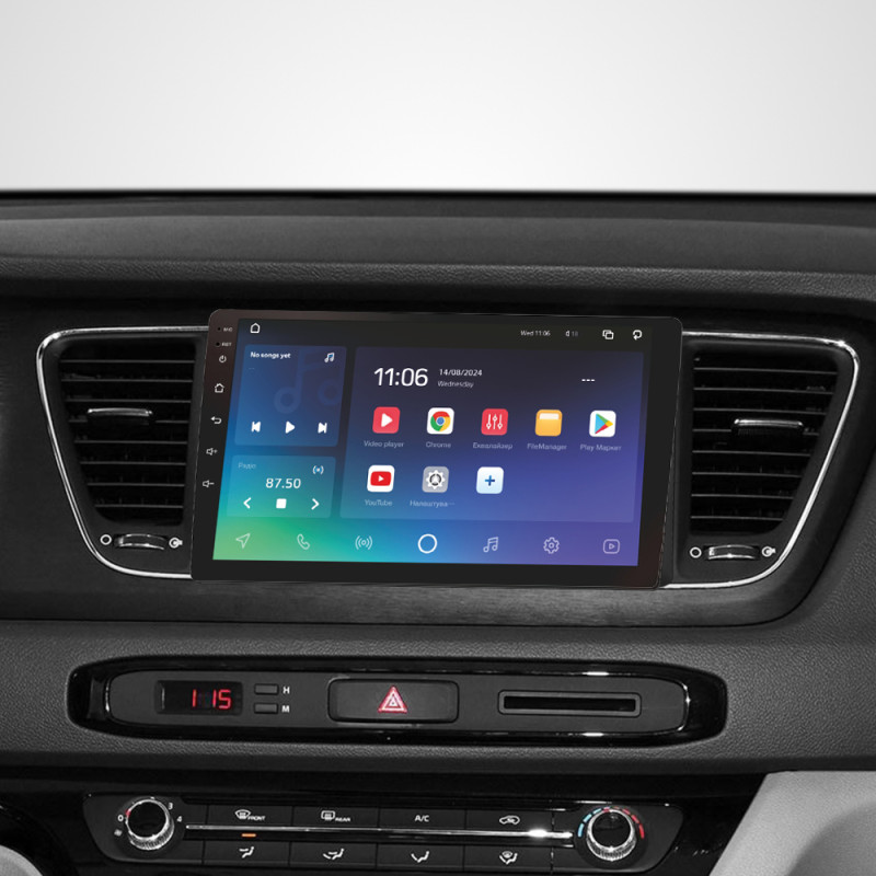 Android head unit SIGMA X9432 ANDROID 10 4+32 Gb 4G DSP Kia Carnival 3 YP (F1) 2014-2021 (B) 9"