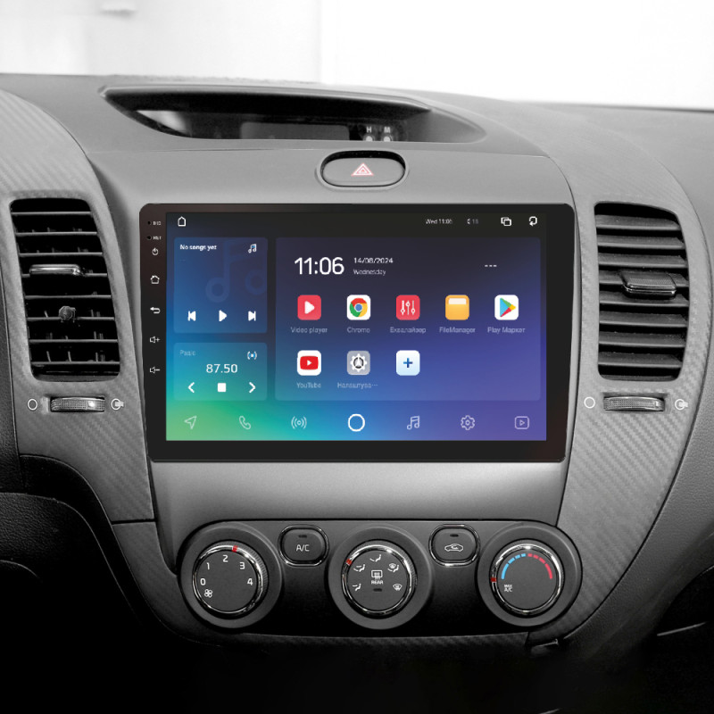 Android head unit SIGMA X9432 ANDROID 10 4+32 Gb 4G DSP Kia Cerato 3 YD 2013-2017 (F1) (AB) 9"