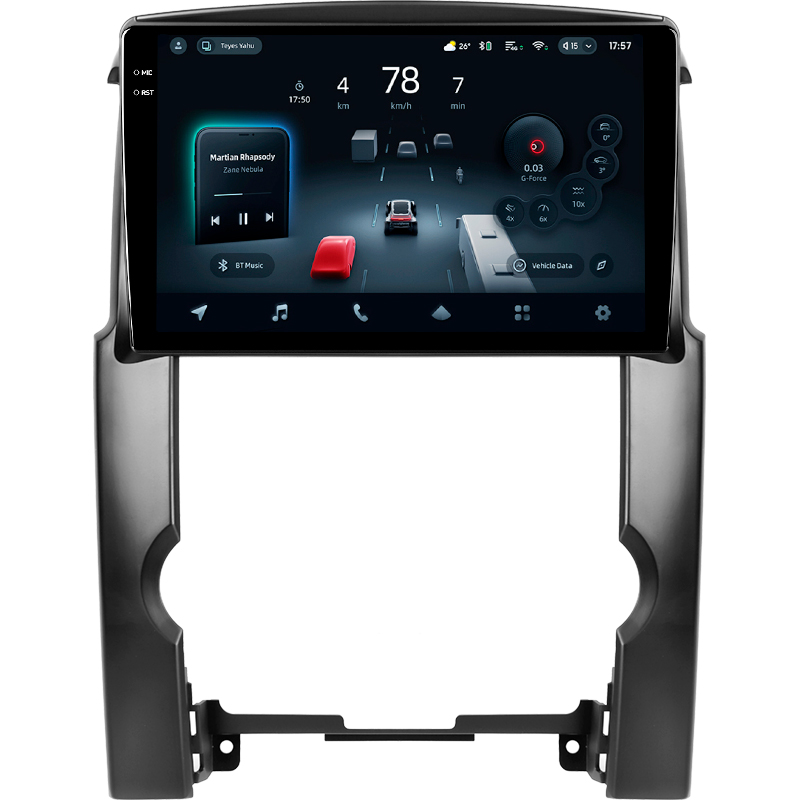 Android head unit Teyes CC4 Pro 12+256 Gb Kia Sorento 2 XM 2009-2012 (B) 10" 2k