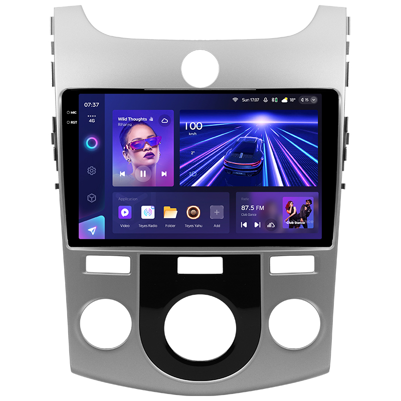 Stamm-Magnetophon Teyes CC3 6+128 GB mit 360°-Rundumsicht für Kia Cerato 2 TD 2008–2013 (F1) 9