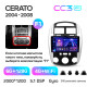 Android head unit Teyes CC3 6+128 Gb with 360° surround view° Kia Cerato 1 LD 2004-2008 (F1) 9" 2k
