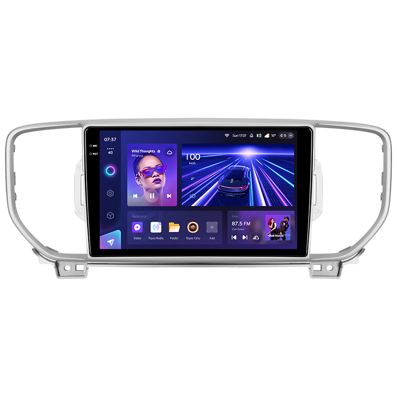 Festplatten-Multimediaanlage Teyes CC3 4+64 GB für Kia Sportage 4 QL (2016–2018) (A) 9