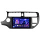 Fest eingebaute Magnetola Teyes CC3 4+32 GB für Kia Rio 4 K3 (2011–2015), 9