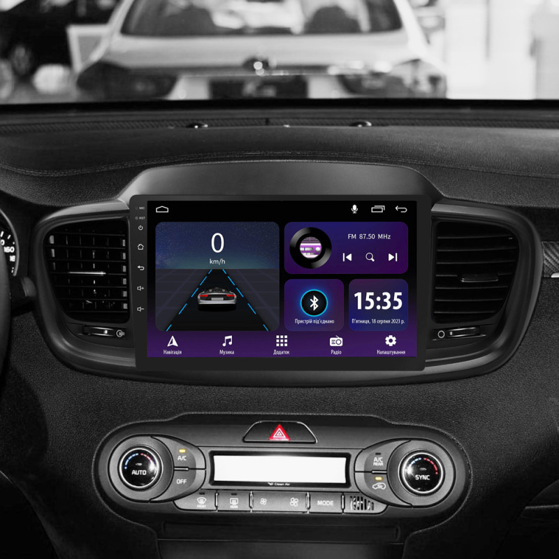 Sterownik magnetyczny SIGMA E10232 ANDROID 10 2+32 GB do Kia Sorento 3 (2014–2017, wersja A), 10