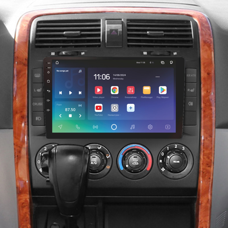 Android head unit SIGMA X9432 ANDROID 10 4+32 Gb 4G DSP Kia Carnival UP GQ 2002-2006 9"