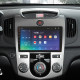 Android head unit SIGMA X9432 ANDROID 10 4+32 Gb 4G DSP Kia Cerato 2 TD 2008-2013 (F1) 9"